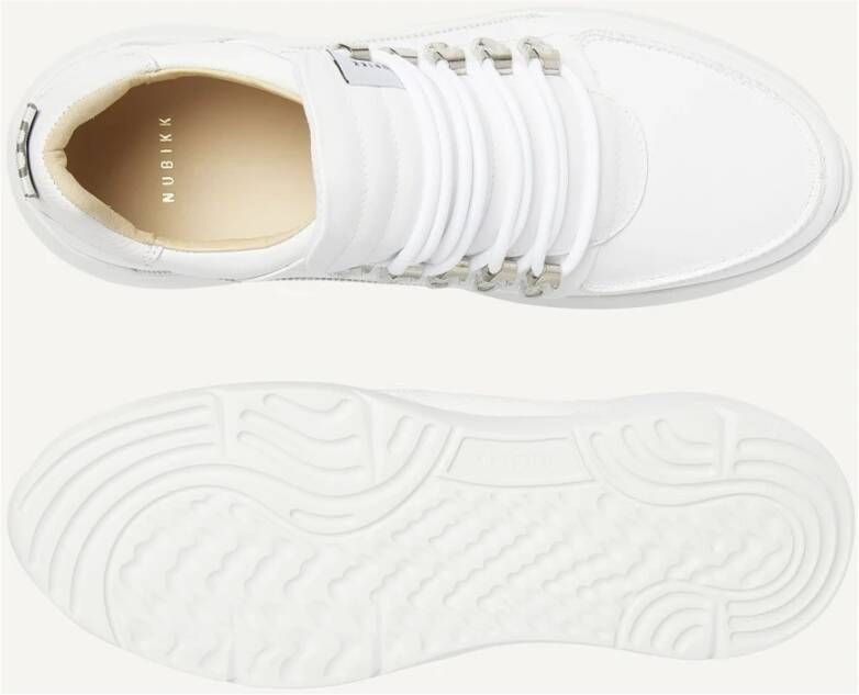 Nubikk Witte Romeinse Sneakers White Heren