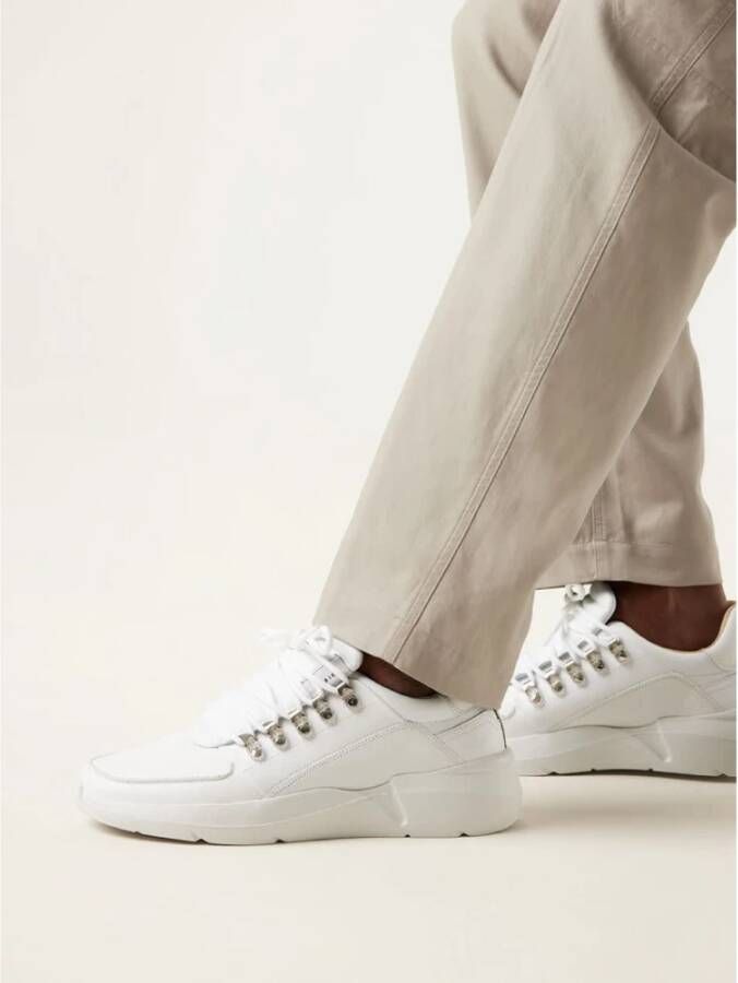 Nubikk Witte Romeinse Sneakers White Heren