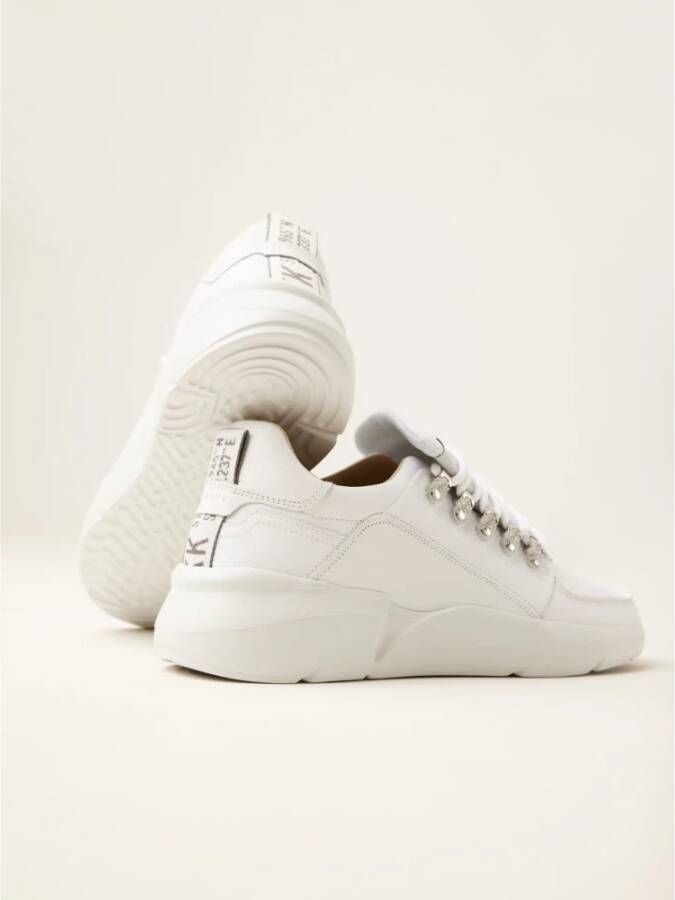 Nubikk Witte Romeinse Sneakers White Heren