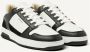 Nubikk Zwart Wit Basket Court Sneakers Black Heren - Thumbnail 2