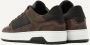 Nubikk Zwarte Court Sneakers Brown Heren - Thumbnail 3