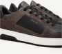 Nubikk Zwarte Court Sneakers Brown Heren - Thumbnail 6