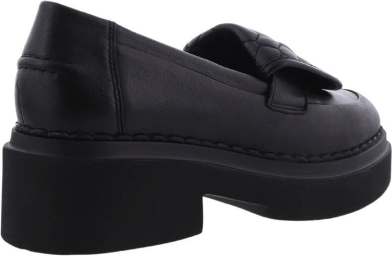 Nubikk Zwarte Gatsby Loafer Dames Schoen Black Dames