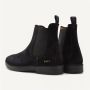 Nubikk Zwarte Suède Chelsea Boot Black Heren - Thumbnail 3