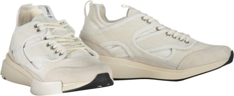 Oamc Mesh lage sneakers met suède details White Heren