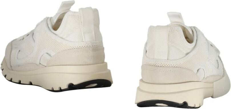 Oamc Mesh lage sneakers met suède details White Heren