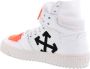 Off White Witte Leren Sneakers met Geperforeerd Detail White Heren - Thumbnail 4