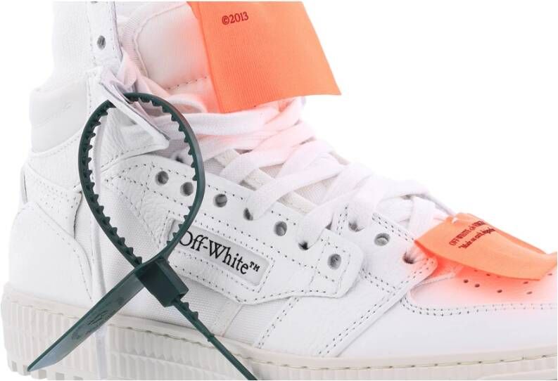 Off White 3.0 Off Court Leather Wit Dames