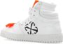 Off White Leren sneakers met stoffen inzetstukken White Heren - Thumbnail 10