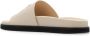 Off White Arrow leather slides Beige Heren - Thumbnail 5