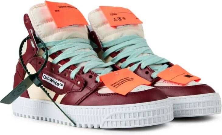 Off White Barolo High-Top Sneakers Multicolor Dames