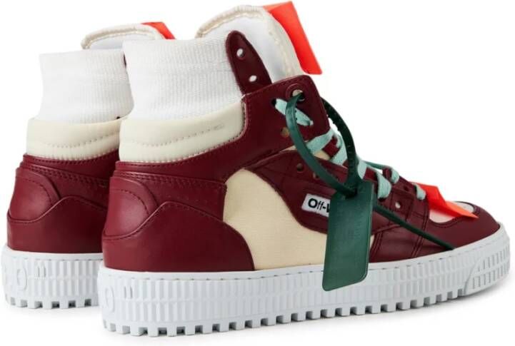 Off White Barolo High-Top Sneakers Multicolor Dames