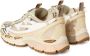 Off White Beige Mesh Sneakers met Iconisch Logo Beige Dames - Thumbnail 2