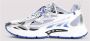 Off White Blauwe Sneakers voor Mannen Ss25 Blue Heren - Thumbnail 2