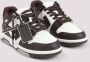 Off White Chocoladebruine sneakers met beige accenten Brown Heren - Thumbnail 14