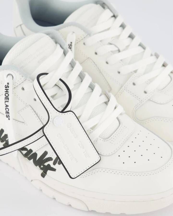 Off White Buiten Kantoor Voor Wandelsneakers White Heren