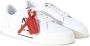 Off White Canvas Sneaker met Geborduurd Logo White Heren - Thumbnail 6