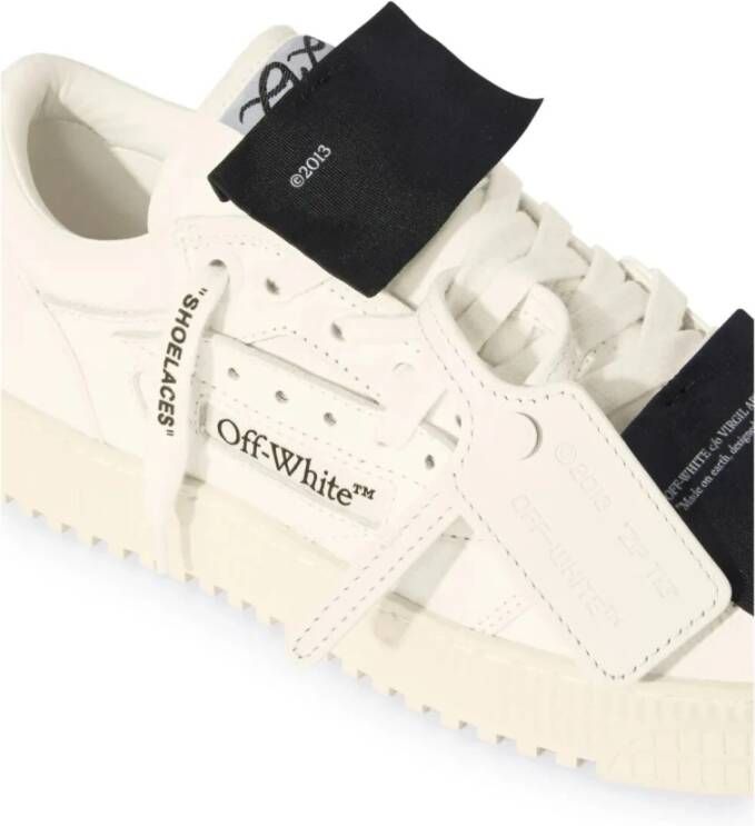 Off White Casual Lage Top Sneakers Beige Heren