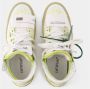 Off White Casual Leren Sneakers Roomwit Beige Dames - Thumbnail 8