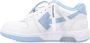 Off White Casual Leren Sneakers White Dames - Thumbnail 3