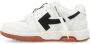 Off White Witte Leren Lage Sneakers met Pijl Patch White Dames - Thumbnail 5