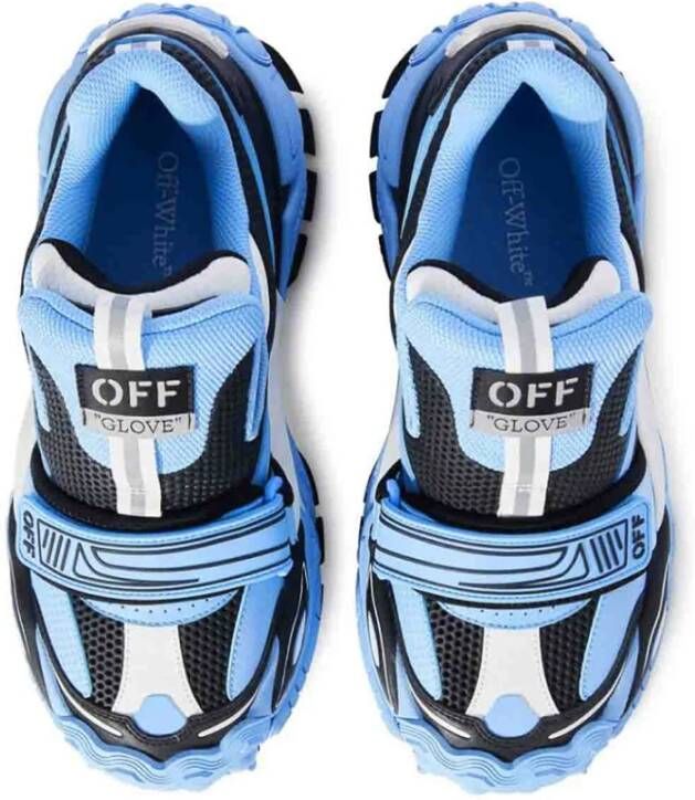 Off White Casual Sneaker Schoenen voor Mannen Blue Heren