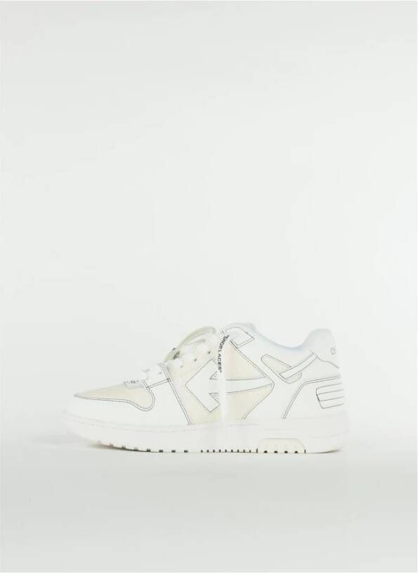 Off White Casual Sneakers Out of Office White Dames