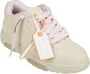 Off White Casual Sneakers voor dagelijks gebruik Beige Dames - Thumbnail 2