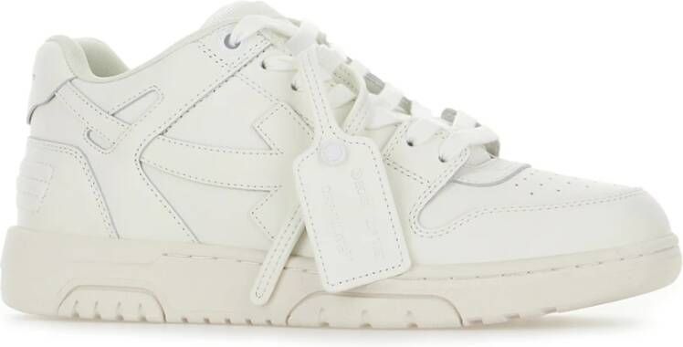 Off White Casual Sneakers voor dagelijks gebruik White Heren