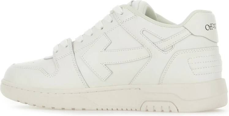 Off White Casual Sneakers voor dagelijks gebruik White Heren