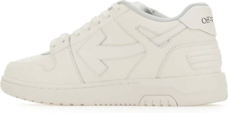 Off White Casual Sneakers voor Dagelijks Gebruik White Heren