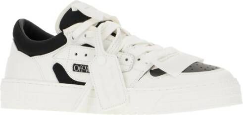 Off White Casual Sneakers voor dagelijks gebruik White Heren