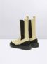 Off White Chelsea Boot Spons-effect Crème Militair Beige Dames - Thumbnail 4