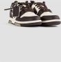 Off White Chocoladebruine sneakers met beige accenten Brown Heren - Thumbnail 2