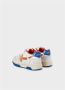 Off White Contraststiksel Sneakers Wit Rood Multicolor Heren - Thumbnail 8