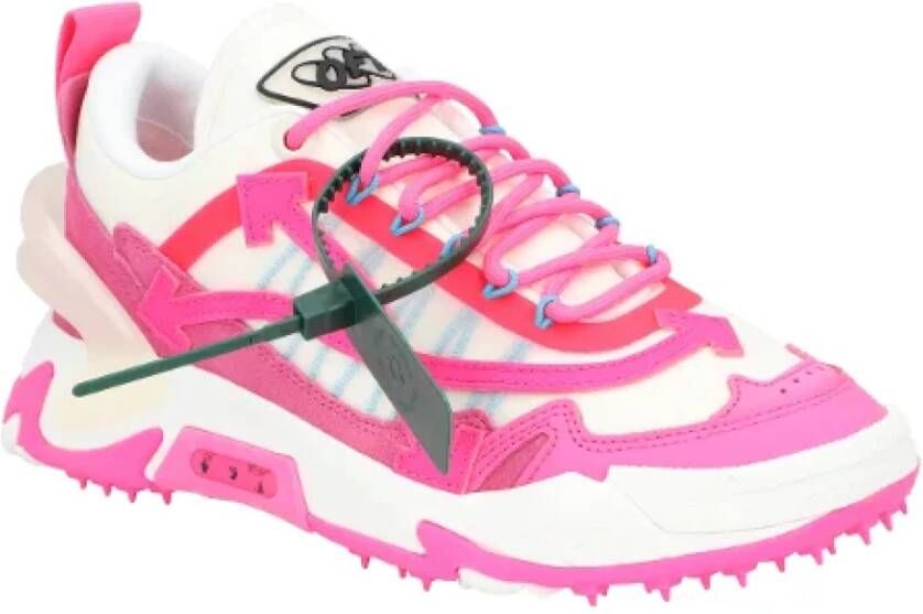 Off White Cotton sneakers Pink Dames