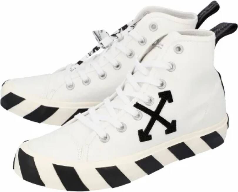 Off White Cotton sneakers Wit Dames