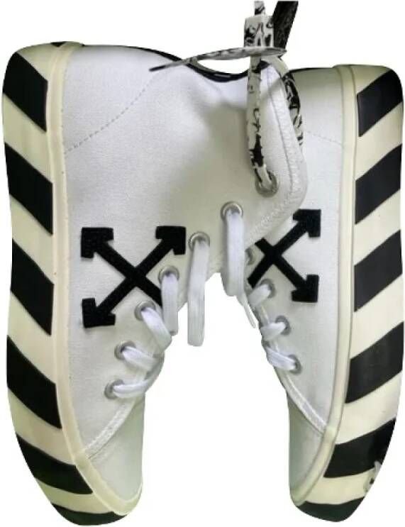 Off White Cotton sneakers Wit Dames