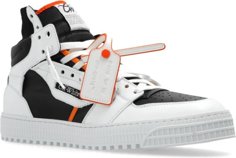 Off White Enkellaagse sportschoenen 3.0 Buiten het veld Black Heren