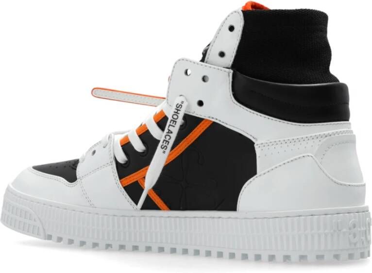 Off White Enkellaagse sportschoenen 3.0 Buiten het veld Black Heren