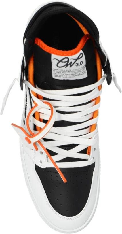 Off White Enkellaagse sportschoenen 3.0 Buiten het veld Black Heren