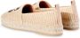 Off White Geborduurde Arrow Raffia Espadrilles Beige Dames - Thumbnail 8