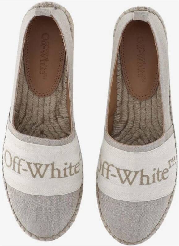 Off White Espadrilles Beige Dames