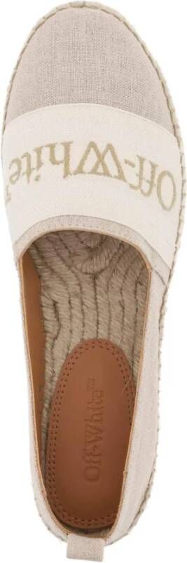 Off White Espadrilles Beige Heren