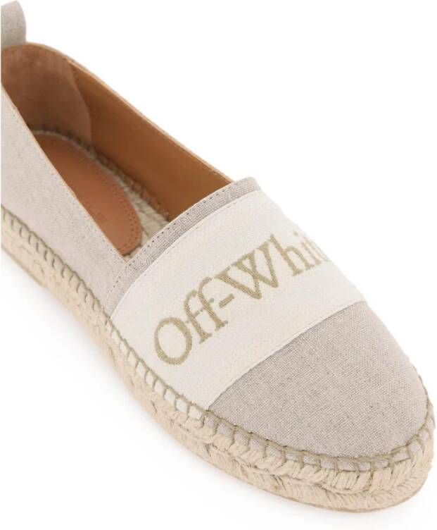 Off White Espadrilles Beige Heren