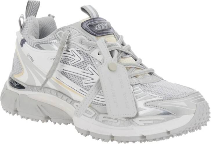 Off White Grijze Sneakers BE Right Back Gray Dames