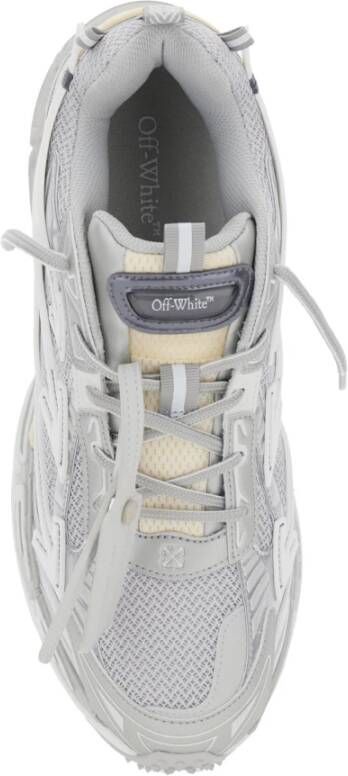 Off White Grijze Sneakers OW BE Right Back Gray Heren