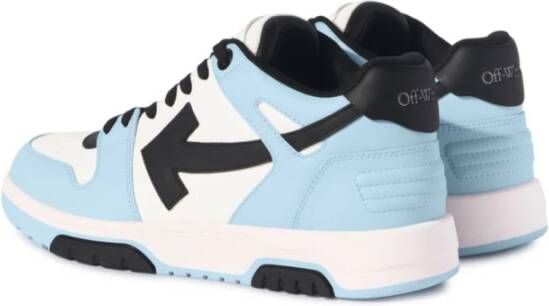 Off White Heldere Blauwe Sneakers Aw24 Blue Heren