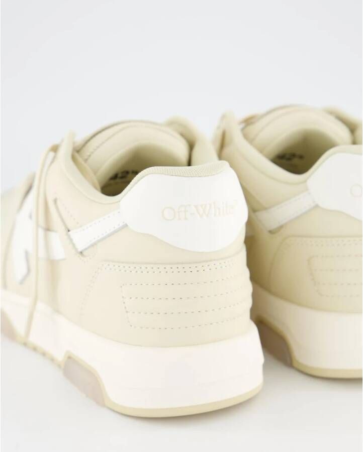 Off White Heren Out Of Office Overhemd Beige Heren