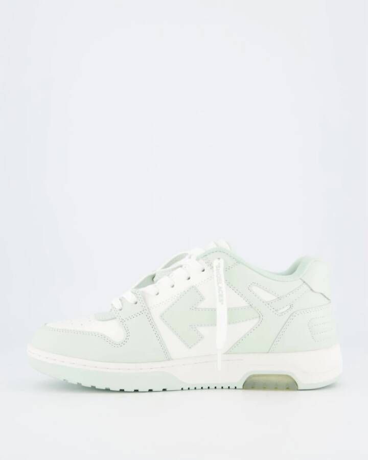 Off White Heren Wit Mint Casual Schoenen Blue Heren